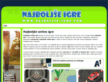 Tablet Screenshot of najboljse-igre.com